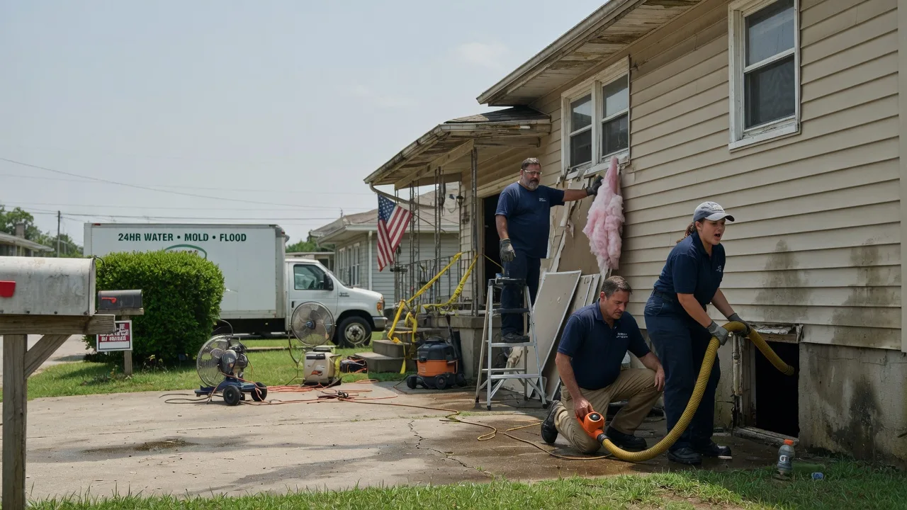 Water Damage Repair in New Plymouth, OH near me
